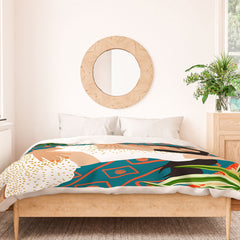 83 Oranges Beach Read Sleep Repeat Duvet Cover