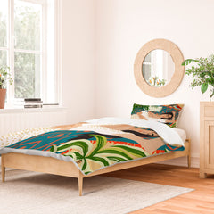83 Oranges Beach Read Sleep Repeat Duvet Cover