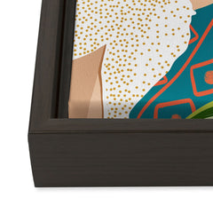 83 Oranges Beach Read Sleep Repeat Art Canvas