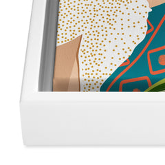 83 Oranges Beach Read Sleep Repeat Art Canvas