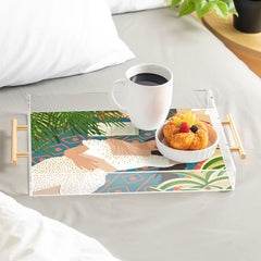 83 Oranges Beach Read Sleep Repeat Acrylic Tray