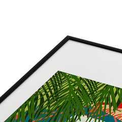 83 Oranges Beach Read Sleep Repeat Metal Framed Art Print