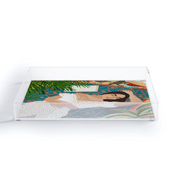 83 Oranges Beach Read Sleep Repeat Acrylic Tray