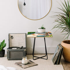 83 Oranges Beach Read Sleep Repeat Side Table