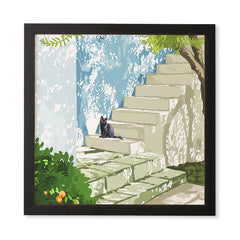 83 Oranges Being a person Framed Wall Art