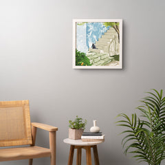83 Oranges Being a person Framed Wall Art