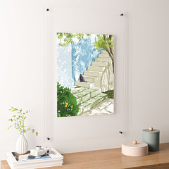 83 Oranges Being a person Floating Acrylic Print