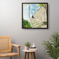 83 Oranges Being a person Framed Wall Art