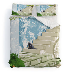 83 Oranges Being a person Duvet Cover