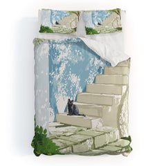 83 Oranges Being a person Duvet Cover