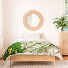 83 Oranges Being a person Duvet Cover