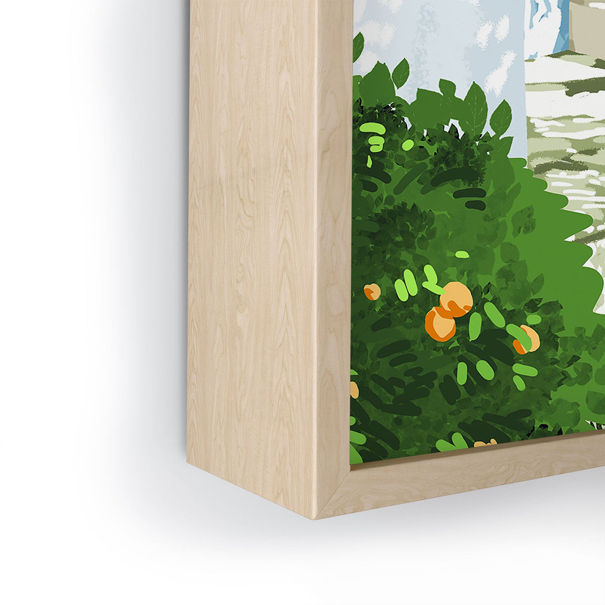 83 Oranges Being a person Framed Mini Art Print