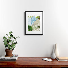 83 Oranges Being a person Framed Art Print