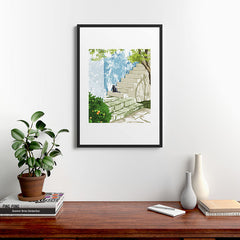 83 Oranges Being a person Framed Art Print