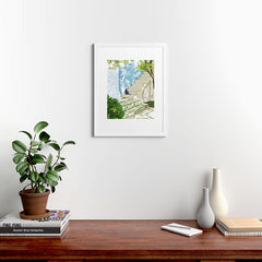 83 Oranges Being a person Framed Art Print