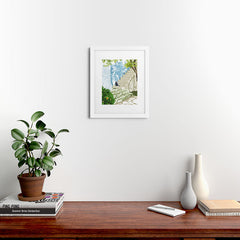 83 Oranges Being a person Framed Art Print