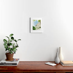 83 Oranges Being a person Framed Art Print