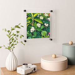 83 Oranges Beneath The Jungle Canopy Floating Acrylic Print