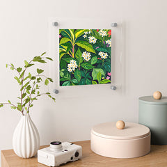 83 Oranges Beneath The Jungle Canopy Floating Acrylic Print