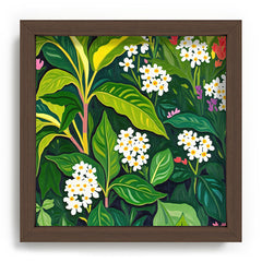 83 Oranges Beneath The Jungle Canopy Recessed Framing Square
