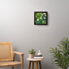 83 Oranges Beneath The Jungle Canopy Framed Wall Art