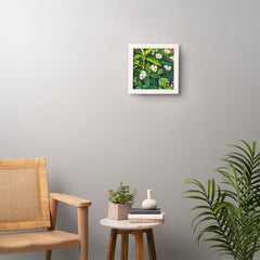 83 Oranges Beneath The Jungle Canopy Framed Wall Art