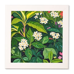 83 Oranges Beneath The Jungle Canopy Framed Wall Art