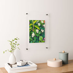 83 Oranges Beneath The Jungle Canopy Floating Acrylic Print