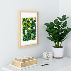 83 Oranges Beneath The Jungle Canopy Recessed Framing Rectangle