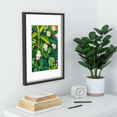 83 Oranges Beneath The Jungle Canopy Recessed Framing Rectangle