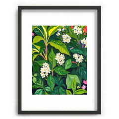 83 Oranges Beneath The Jungle Canopy Recessed Framing Rectangle