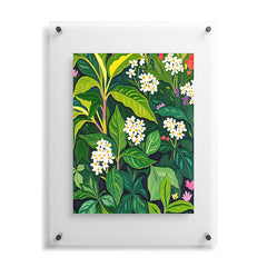 83 Oranges Beneath The Jungle Canopy Floating Acrylic Print