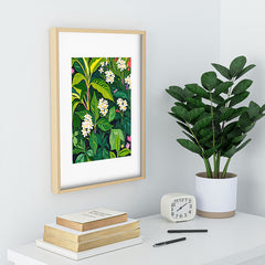 83 Oranges Beneath The Jungle Canopy Recessed Framing Rectangle