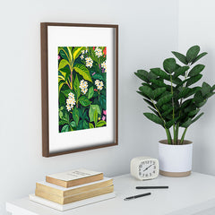 83 Oranges Beneath The Jungle Canopy Recessed Framing Rectangle