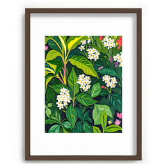 83 Oranges Beneath The Jungle Canopy Recessed Framing Rectangle