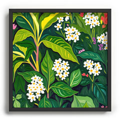 83 Oranges Beneath The Jungle Canopy Recessed Framing Square