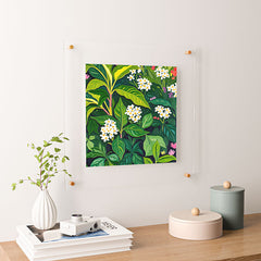 83 Oranges Beneath The Jungle Canopy Floating Acrylic Print
