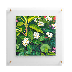 83 Oranges Beneath The Jungle Canopy Floating Acrylic Print