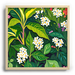 83 Oranges Beneath The Jungle Canopy Recessed Framing Square
