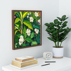 83 Oranges Beneath The Jungle Canopy Recessed Framing Square