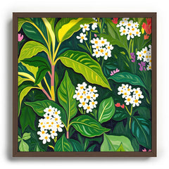 83 Oranges Beneath The Jungle Canopy Recessed Framing Square