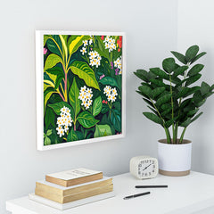 83 Oranges Beneath The Jungle Canopy Recessed Framing Square