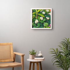 83 Oranges Beneath The Jungle Canopy Framed Wall Art