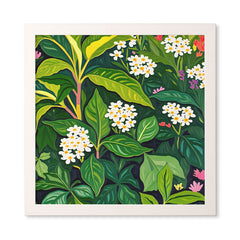 83 Oranges Beneath The Jungle Canopy Framed Wall Art