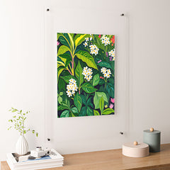 83 Oranges Beneath The Jungle Canopy Floating Acrylic Print