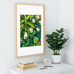 83 Oranges Beneath The Jungle Canopy Recessed Framing Rectangle