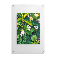 83 Oranges Beneath The Jungle Canopy Floating Acrylic Print