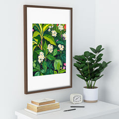 83 Oranges Beneath The Jungle Canopy Recessed Framing Rectangle