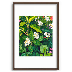 83 Oranges Beneath The Jungle Canopy Recessed Framing Rectangle