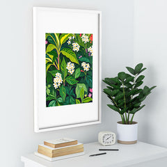 83 Oranges Beneath The Jungle Canopy Recessed Framing Rectangle